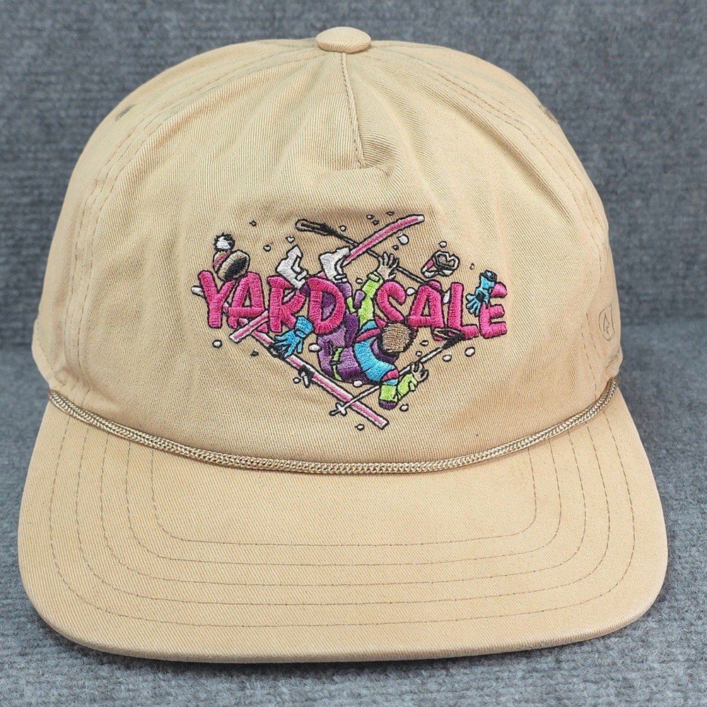Coal Yard Sale Hat Cap Mens Strapback Tan Ski Snowboard Winter Sports Unisex New